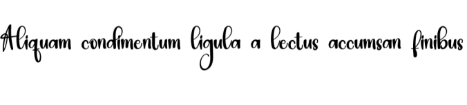 Wonderland Font Preview