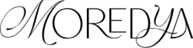 Moredya Font Preview
