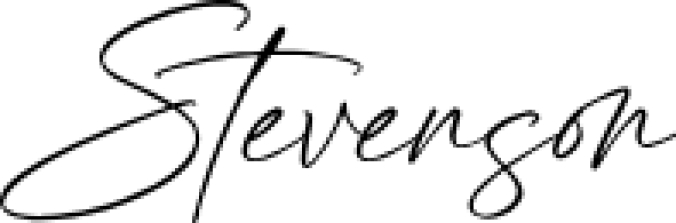 Stevens Font Preview