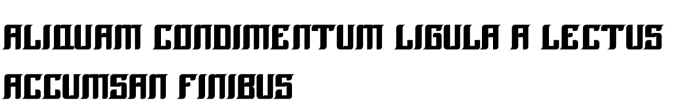 Bugoshin Font Preview