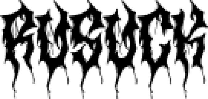 Rusuck Font Preview