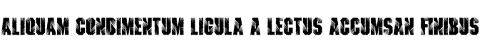Lacerated Font Preview