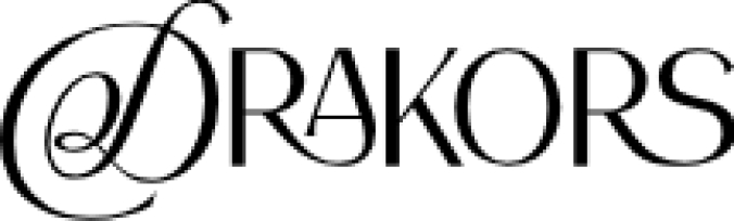 Drakors Font Preview