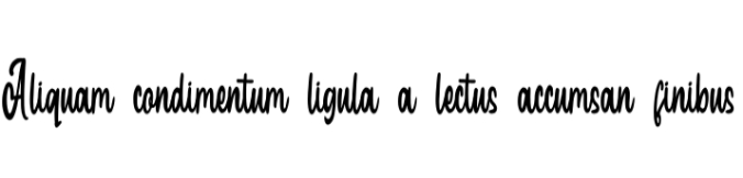 Nabilla Font Preview