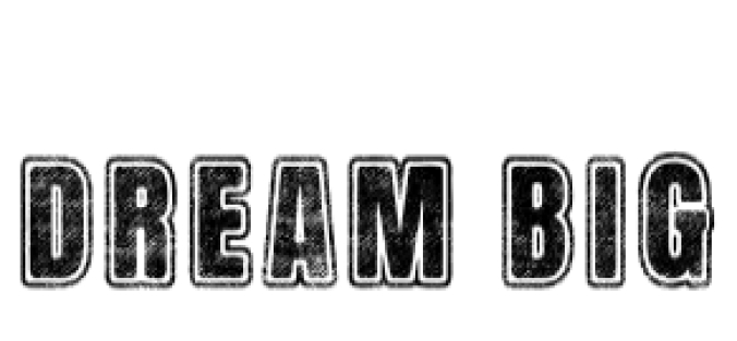Dream Big Font Preview