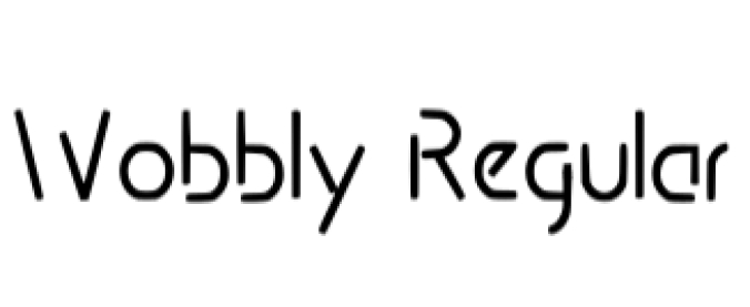 Wobbly Font Preview
