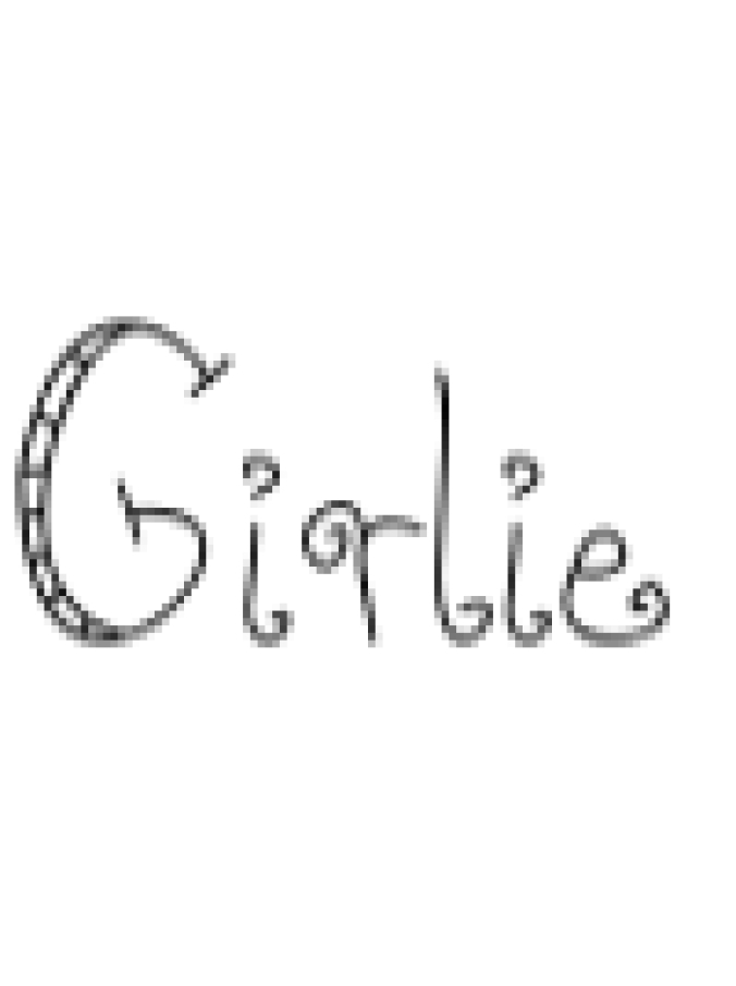 Girlie Font Preview