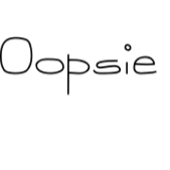 Oopsie Duo Font Preview