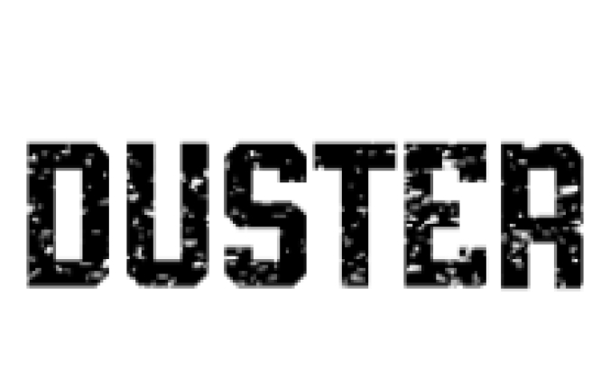 Duster Font Preview