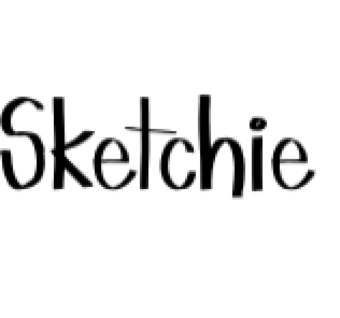 Sketchie Font Preview