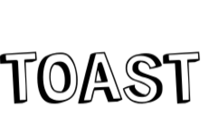 Toast Font Preview