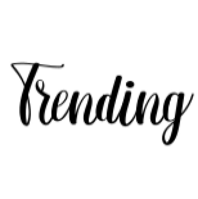 Trending Font Preview