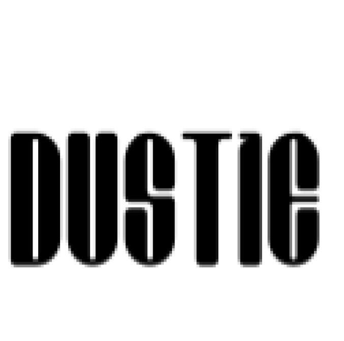 Dustie Font Preview