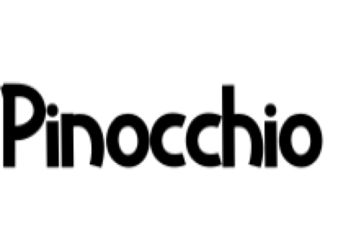 Pinocchio Font Preview