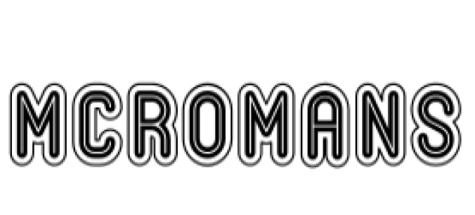 Mc' Romans Font Preview
