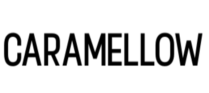 Caramellow Font Preview