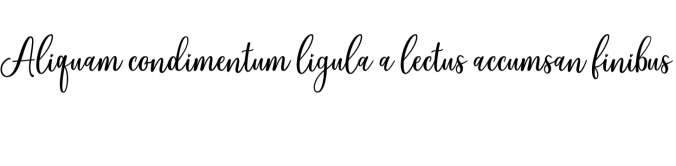 Helenia Sweetness Font Preview