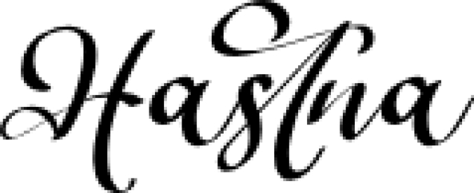 Hastna Font Preview