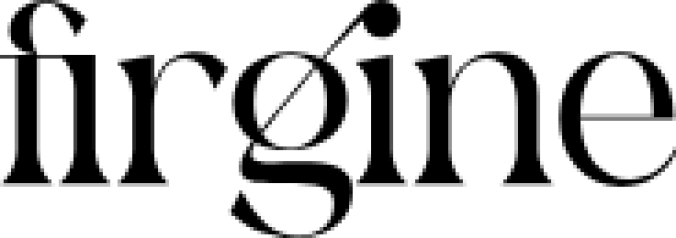 Firgine Font Preview