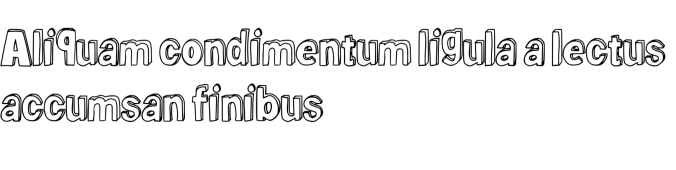 Ristea Fat Font Preview