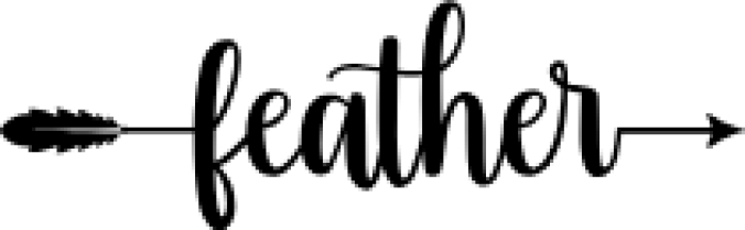 Feather Font Preview