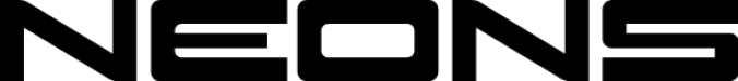 Neons Font Preview