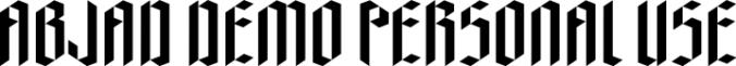 ABJAD Font Preview