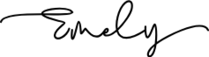 Emely - Font Preview