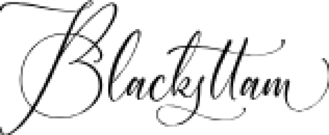 Blacksttam Font Preview