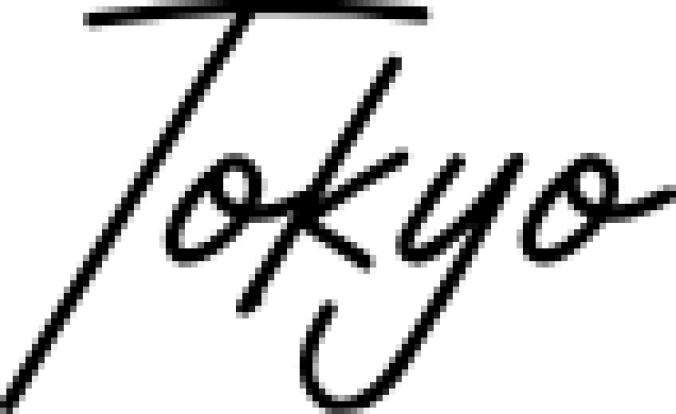Toky Font Preview