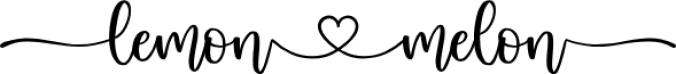 Lemon Mel Font Preview