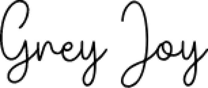 Grey Joy Font Preview