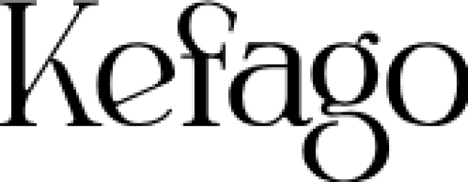 KEFAGO Font Preview