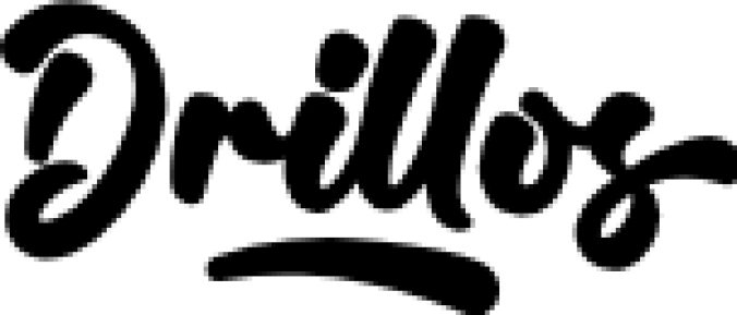 Drillos Font Preview