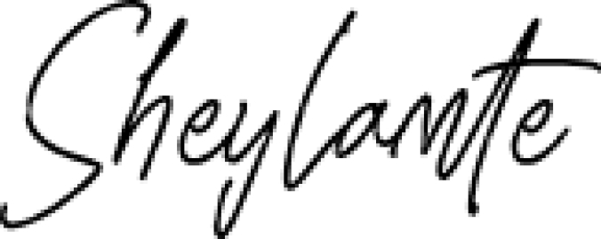 Sheylamte Font Preview