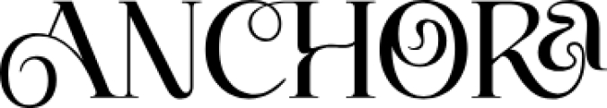 Anchora Font Preview
