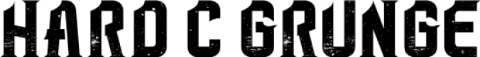 Hard C Font Preview