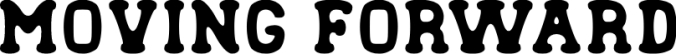 Moving Forward Font Preview