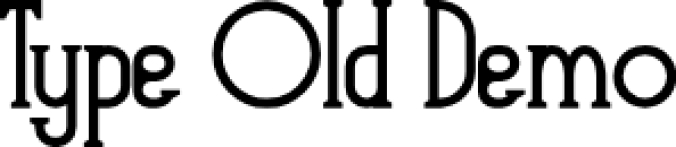 Type Old Font Preview