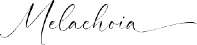 Melancholia Font Preview