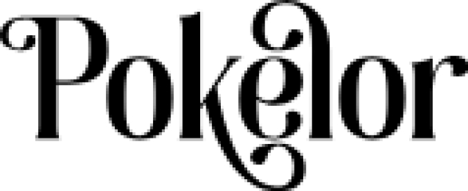 Pokelor Font Preview