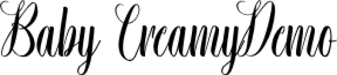 Baby Creamy Font Preview