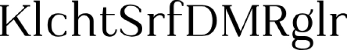 Kulachat Serif Font Preview