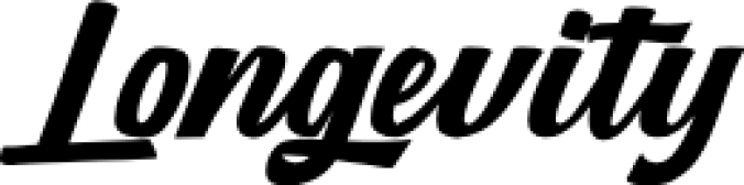 Longevity Font Preview