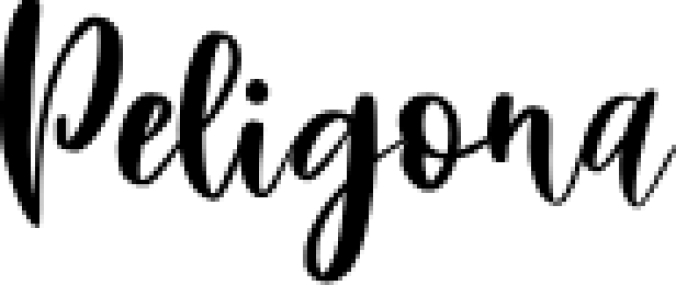 Peligona Font Preview