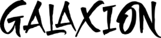 Galaxi Font Preview