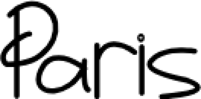 Paris Font Preview