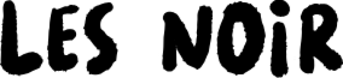 LES NOIR Font Preview