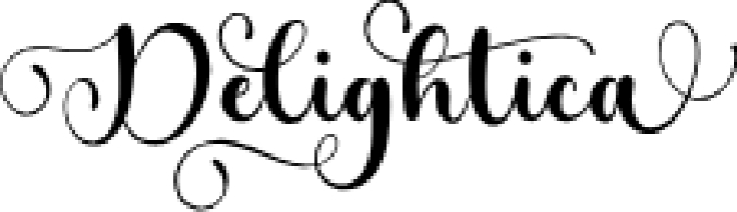 Delightica Font Preview