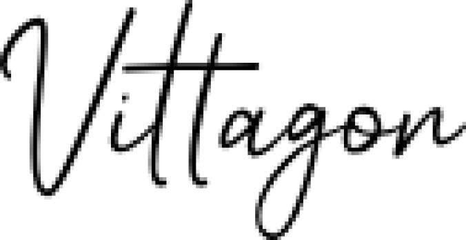 Vittag Font Preview
